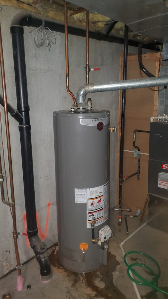 A Water Heater Replacement and Updated Venting
